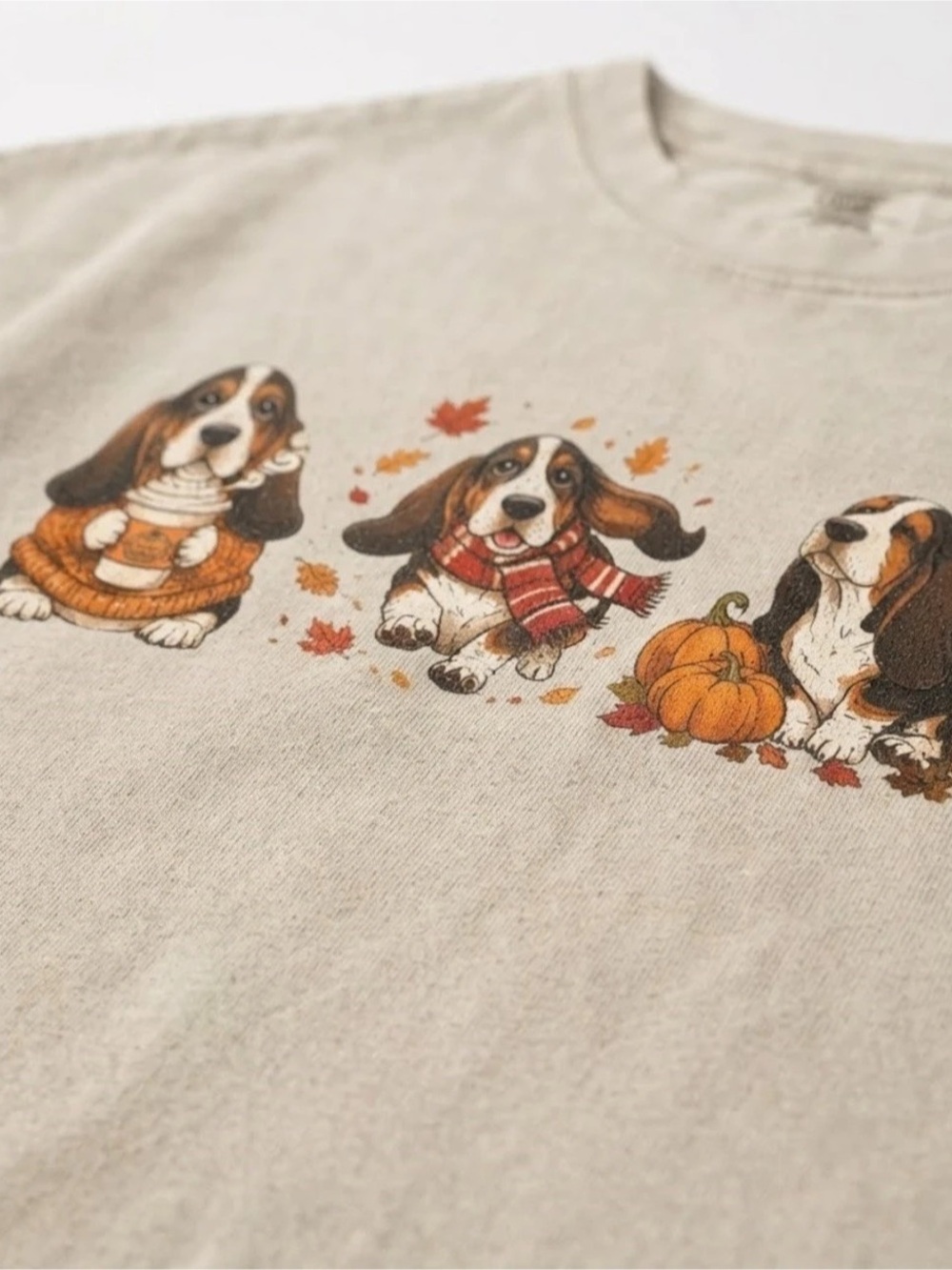 Comfort Colors Dog Graphic Short Sleeve Tee in Ivory - Picture 2 of 2